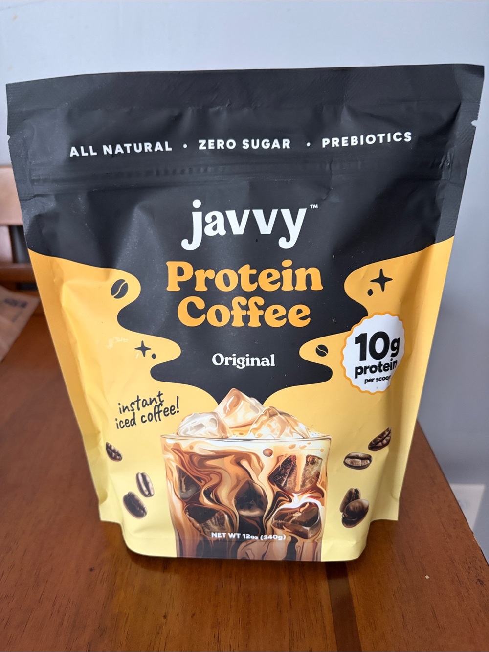 Javvy Protein Coffee Original - Yellow & Black Instant Blend